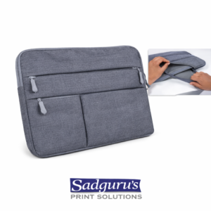 Laptop Sleeve with Soft Inner Lining – Multi-Pocket Travel Edition