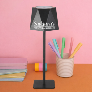 DuneLume: Rechargable Metal Table lamp