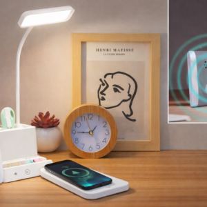Podium Ring XL Rechargeable LED Lamp with Wireless Bell Function