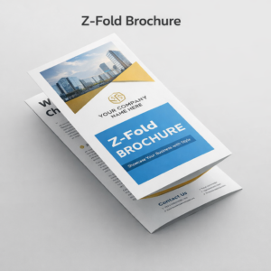 Z-FOLD BROCHURE PRINTING