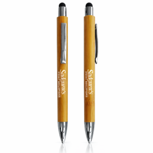 Bamboo Pen with Stylus – Eco Smart Writing Edition