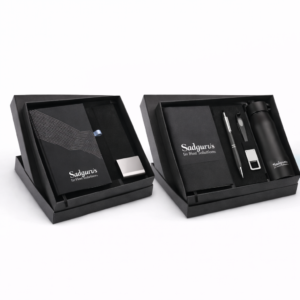 Compact 5 Pc Black Gift Set – Premium Executive Essentials Combo