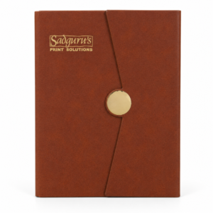A5 Notebook Combo Set (PU Leather – Magnetic Lock)