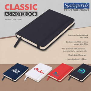 Classic A5 Diary – Timeless PU Hardbound Edition