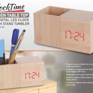 Block Time wooden table top