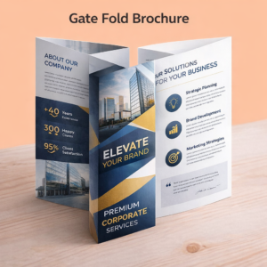GATE FOLD BROCHURE PRINTING