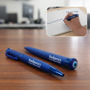 Talisman Metal Pen with Turkish Evil Eye Amulet – Symbolic Premium Edition