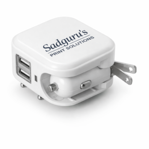 Dual USB Wall & Car Charger – 2-in-1 Smart Charging Edition