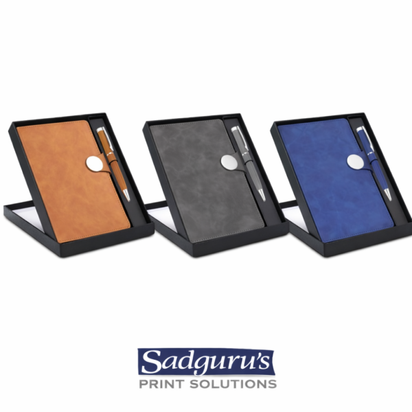 2 in 1 Magnetic Flip Notebook Gift Set – Premium Flap Edition ...