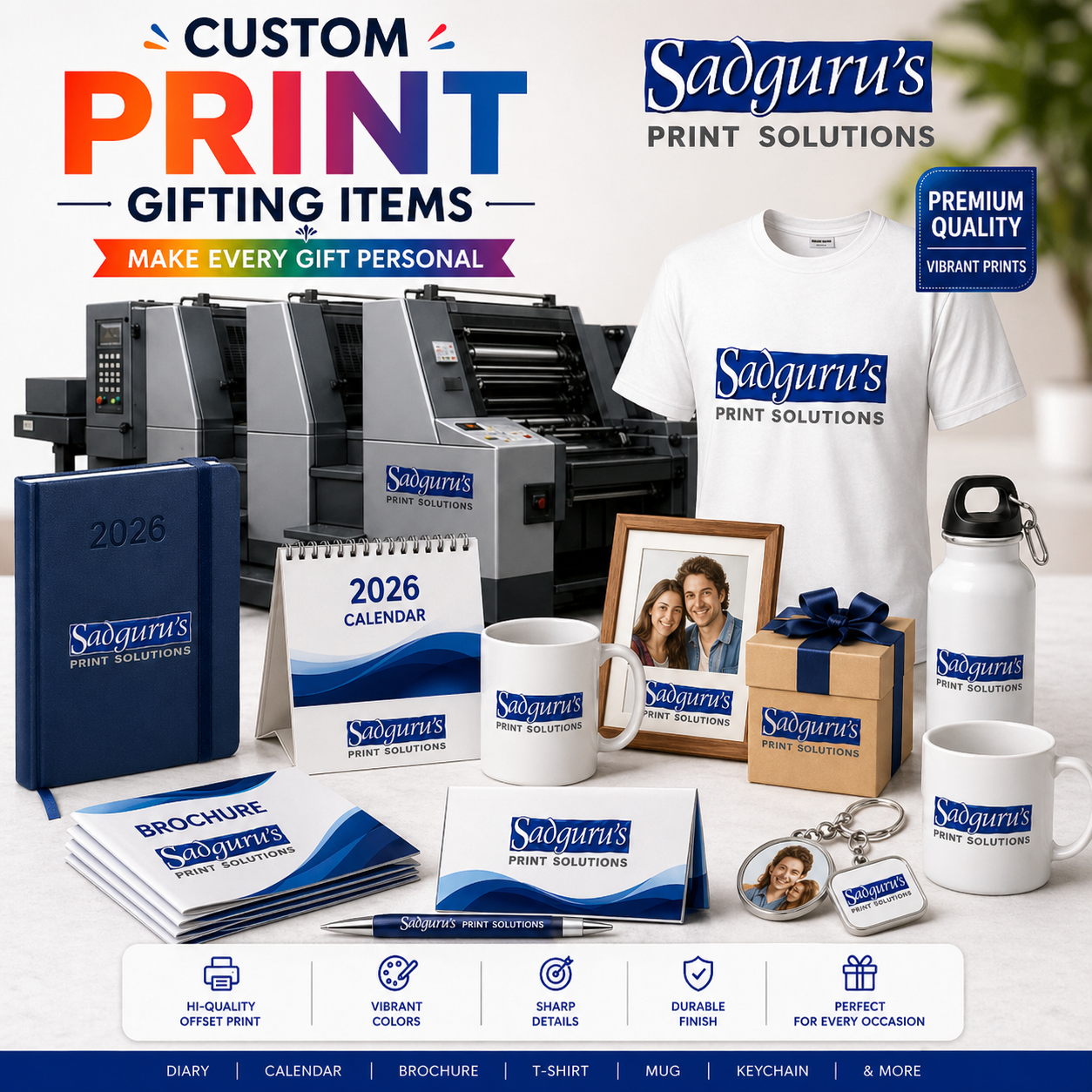 Commercial Printing and Corporate Gifting Products