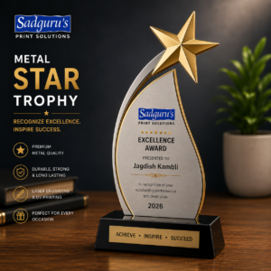 Star & Acrylic Trophy