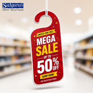 Retail Promotional Dangler Printing