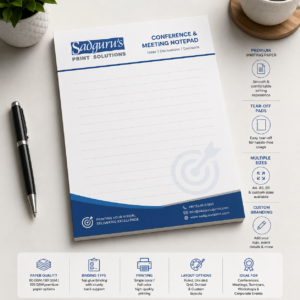 Conference & Meeting Notepad Printing