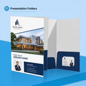 Real Estate Project Folder Printing